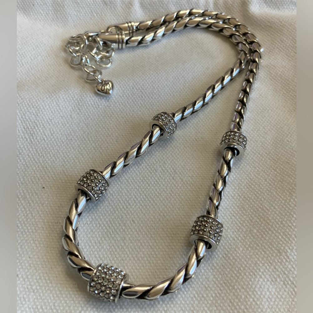 Brighton Meridian Necklace Silver, List $148